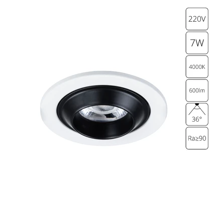 Точечный встраиваемый светильник Arte Lamp UVA A3317PL-1WH